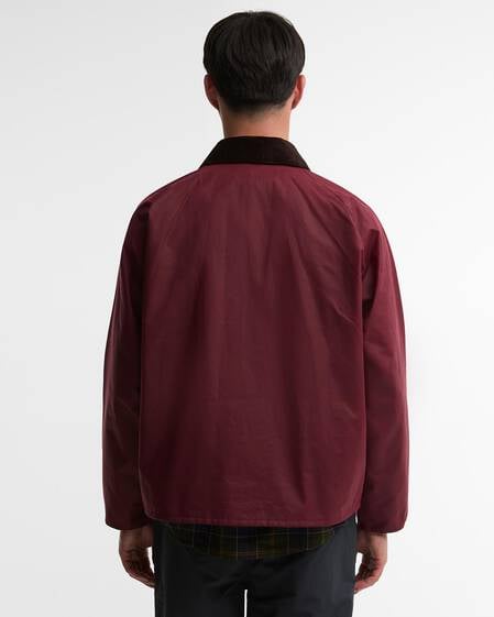 Wachsjacke OS Transport Biking Red