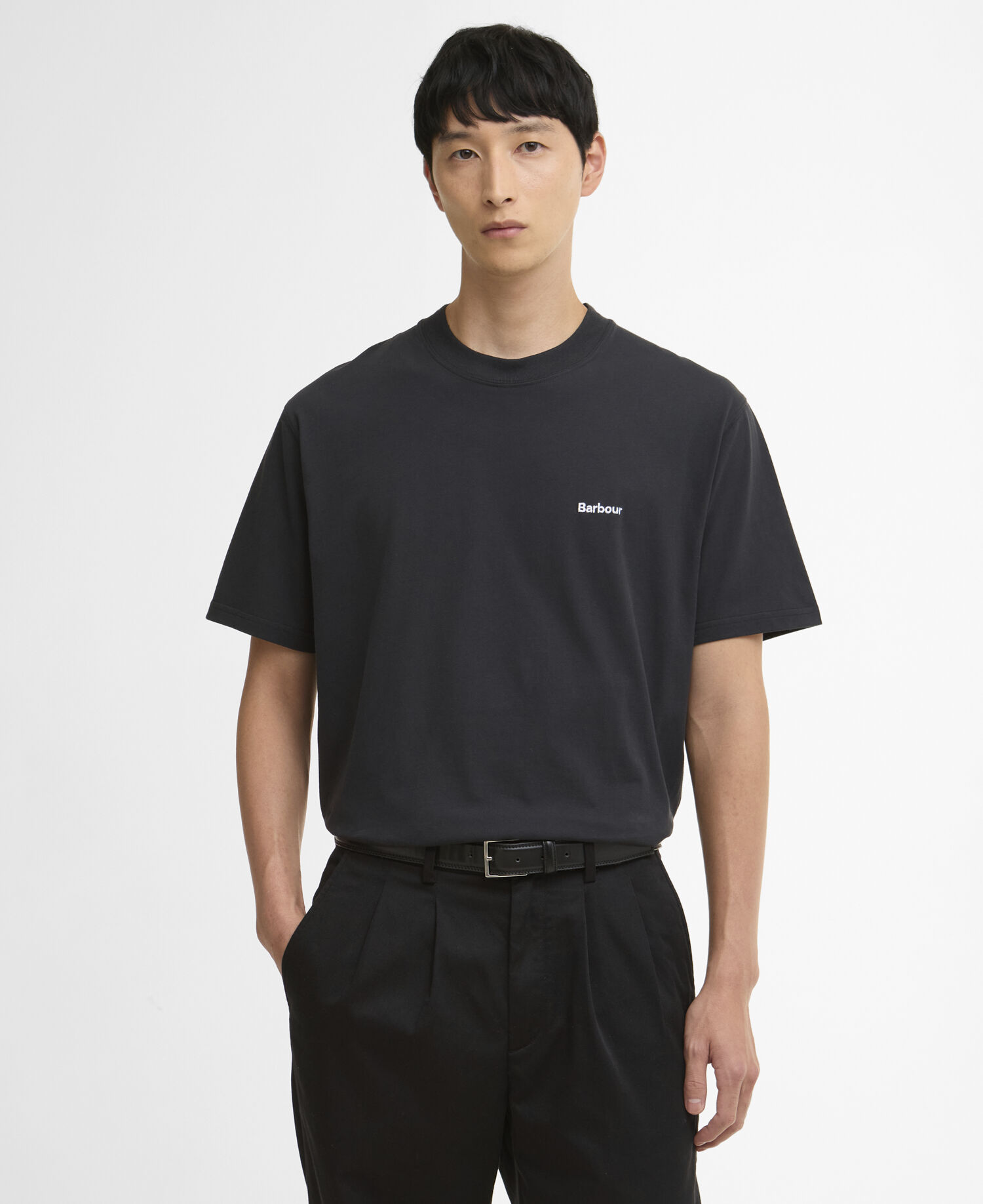 Dalton Logo Oversized T-Shirt Black