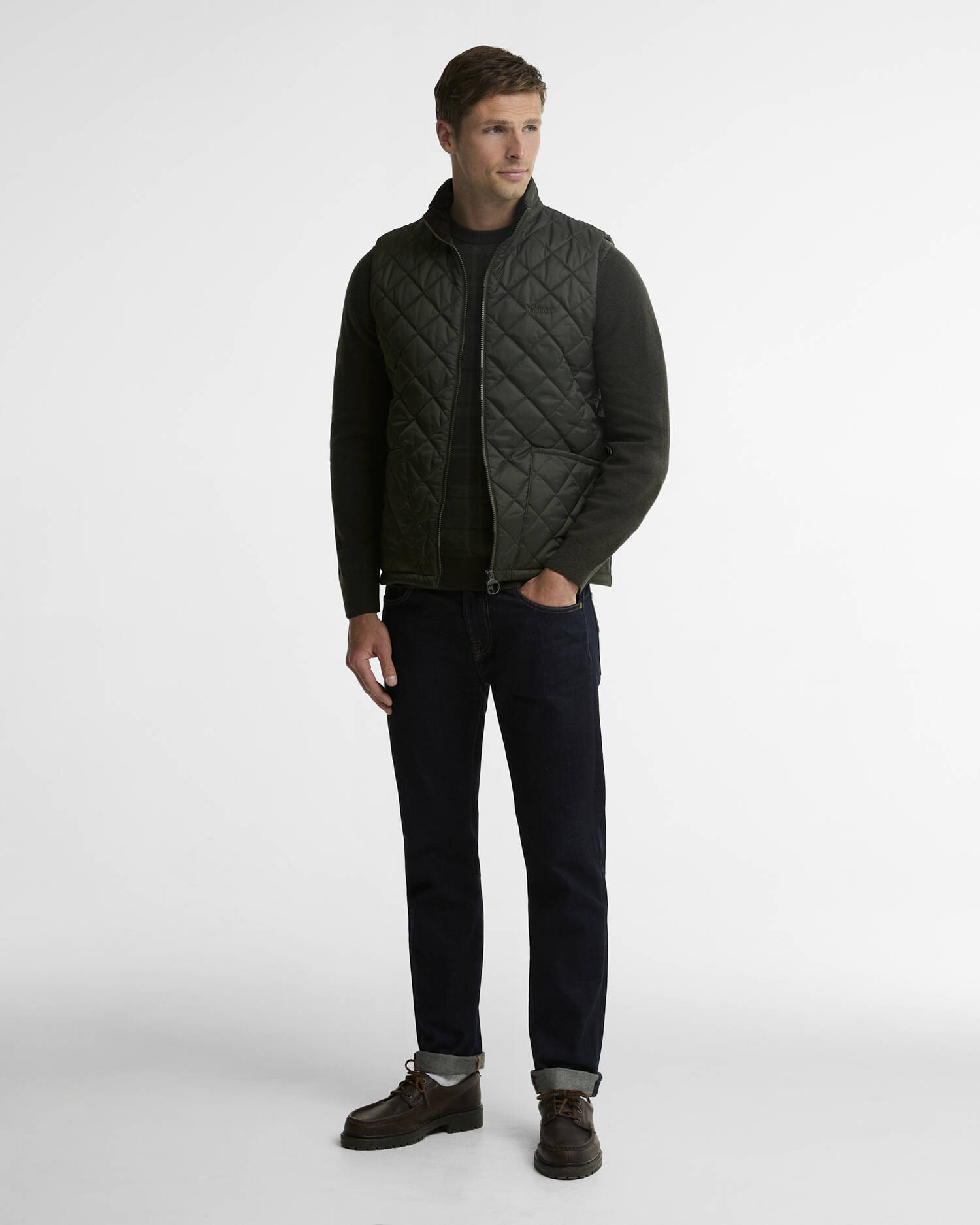 Monty Gilet Sage image number 1