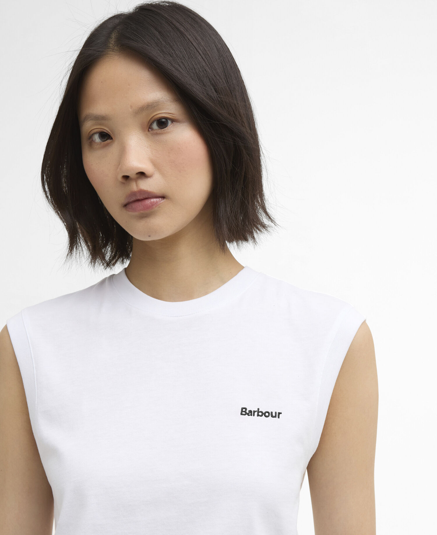 Top senza maniche Rowane White