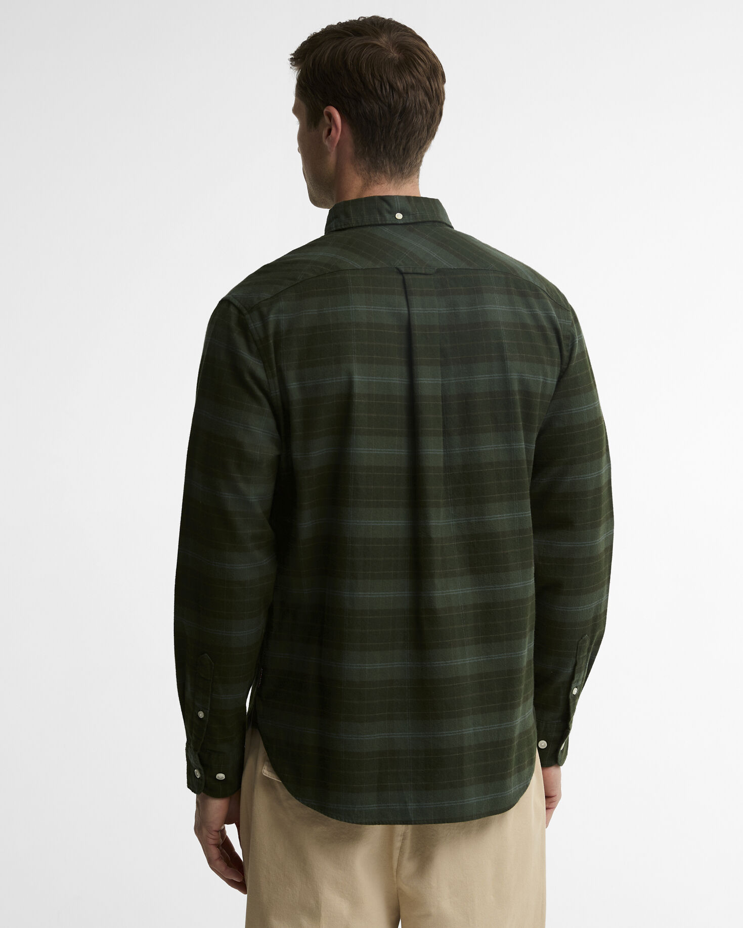 Camicia Mineral a maniche lunghe in tartan con taglio classico Pine Glen