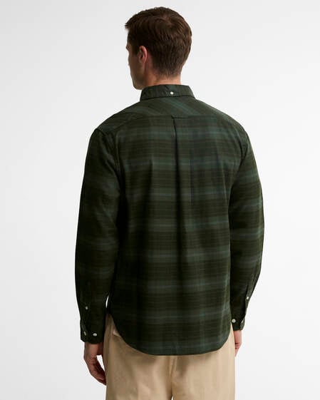 Camicia Mineral a maniche lunghe in tartan con taglio classico Pine Glen