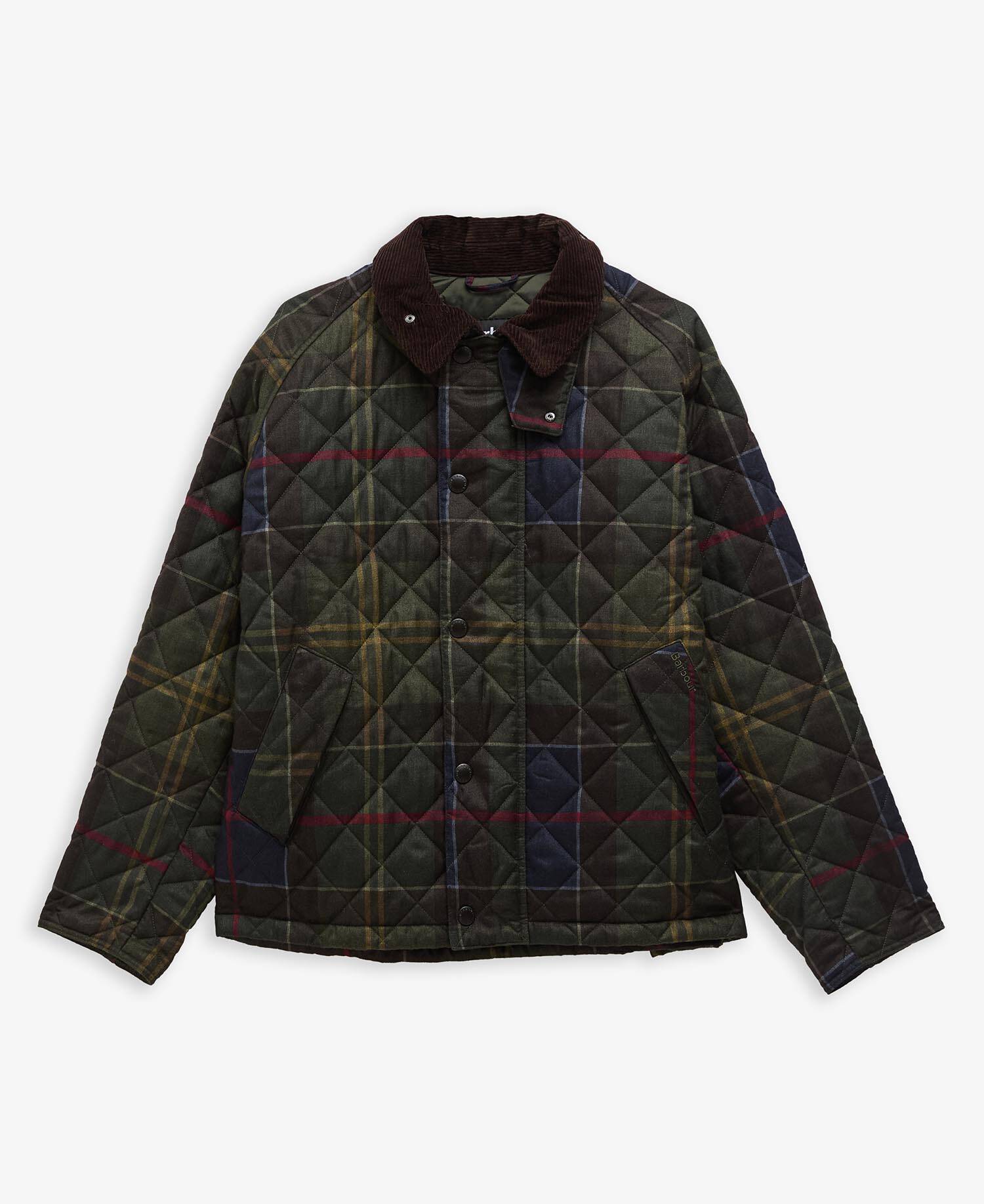 Tartan Transport Quilted Jacket Classic Tartan image number 6