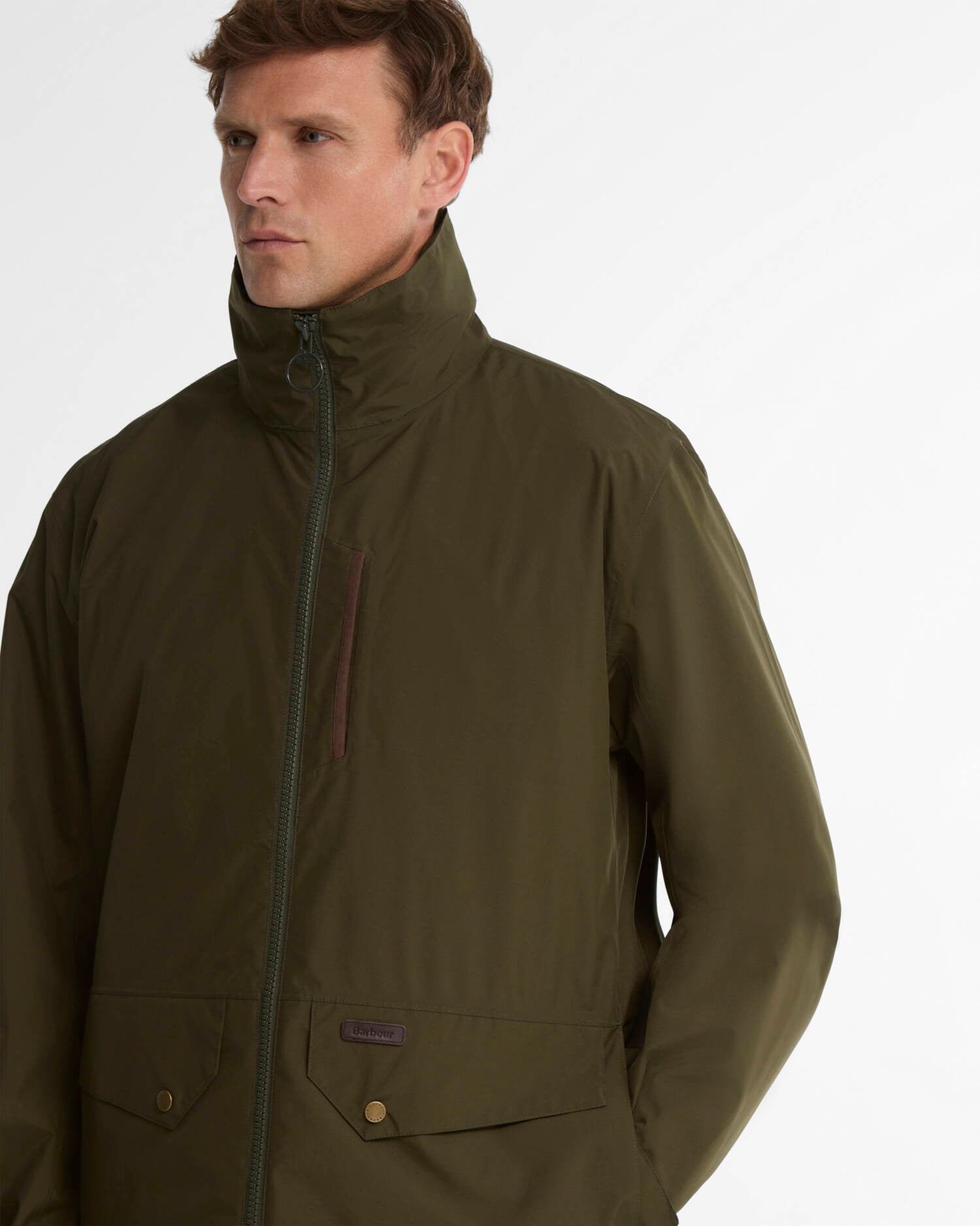 Uldale Waterproof Jacket Olive image number 5
