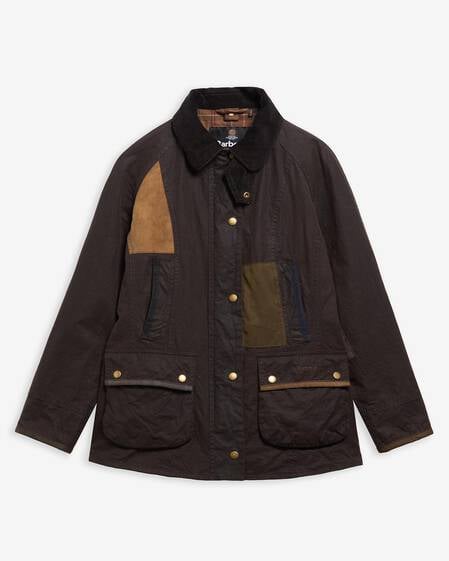 Barbour Re-loved Women's Beadnell Waxed Jacket - Size 12 Rustic