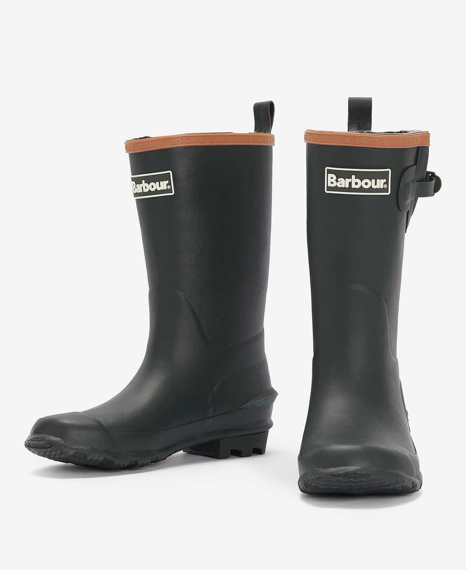 Simonside Children's Wellington Boots Olive