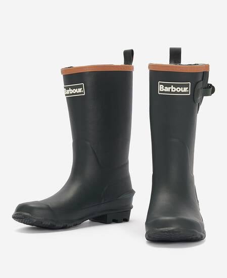 Simonside Children's Wellington Boots Olive