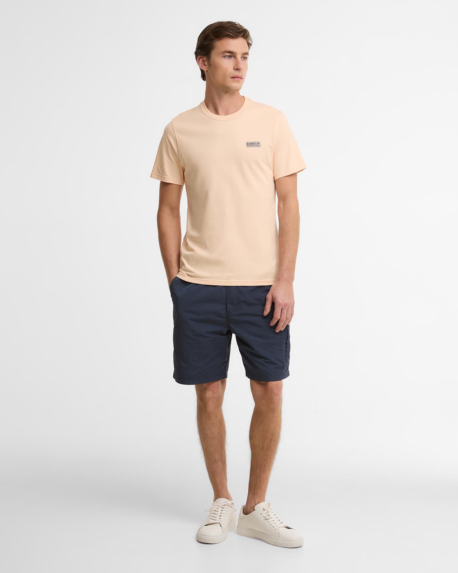 Small Logo T-Shirt Bleached Apricot