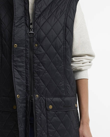 Otterburn Plus-Size Gilet Black