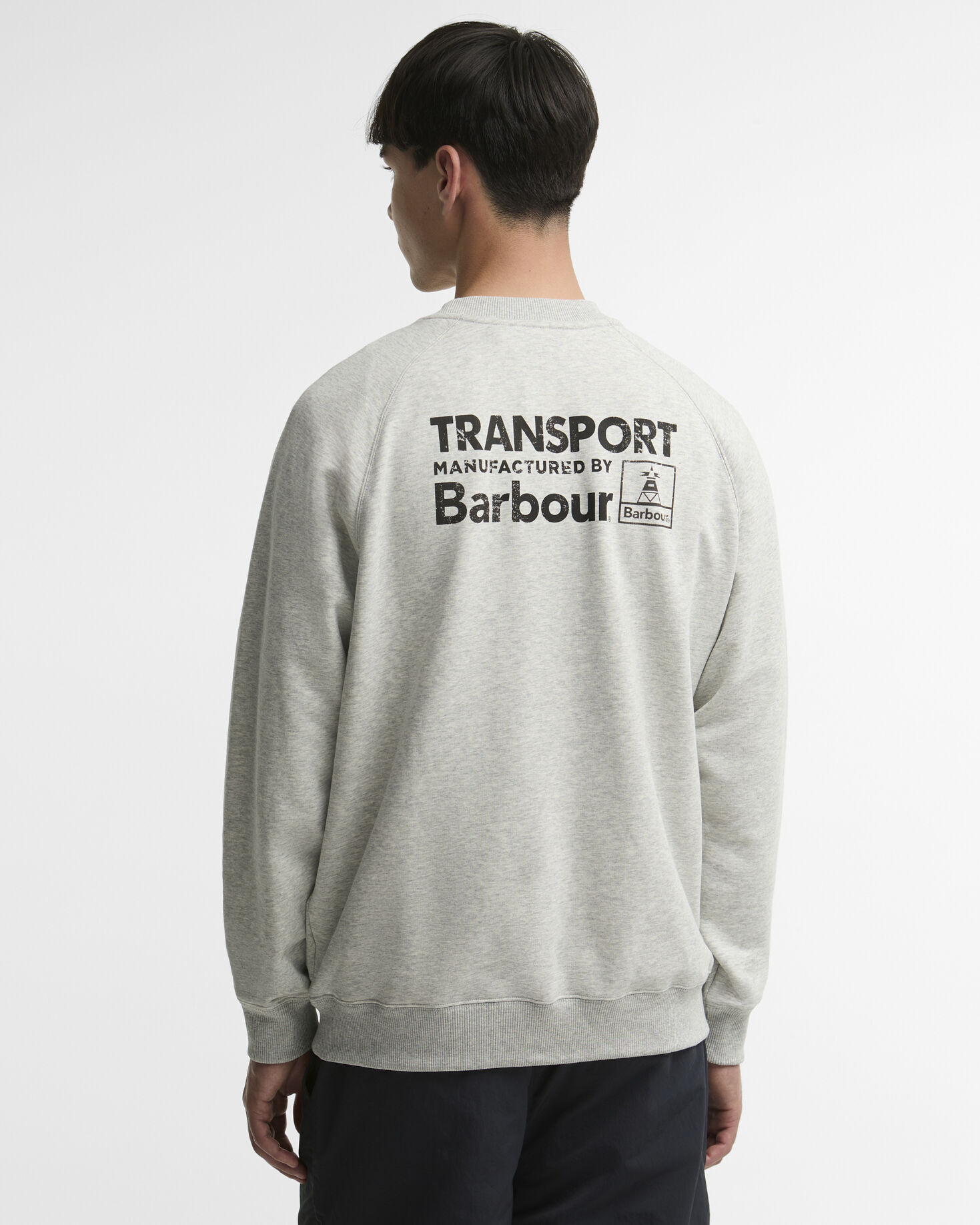 Transport Oversized Sweatshirt Grey Marl