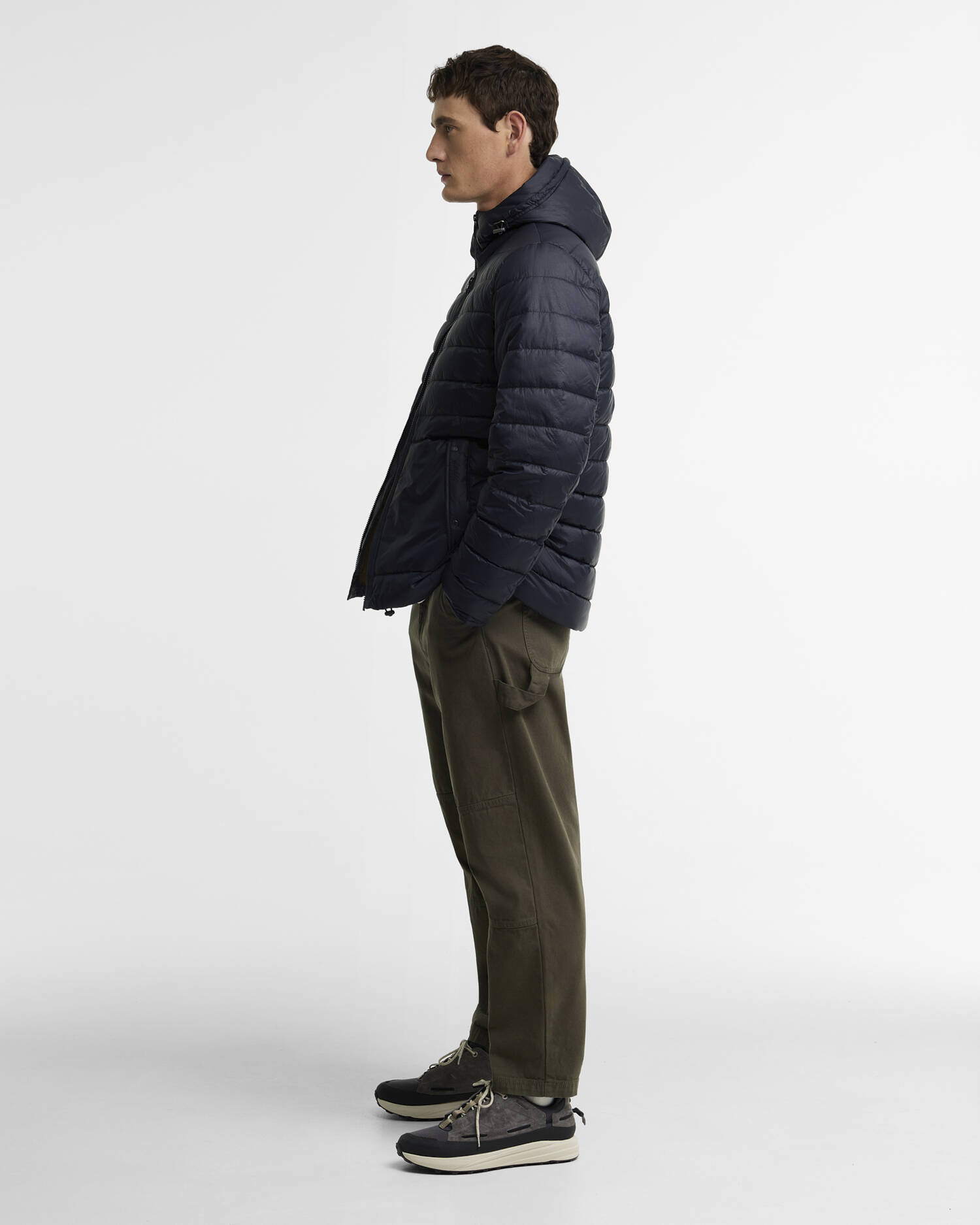 Re-Engineered Hadden Quilted Jacket Dark Navy image number 1