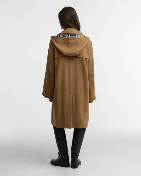 Melody Wool Duffle Coat Beige/Birchwood Dress