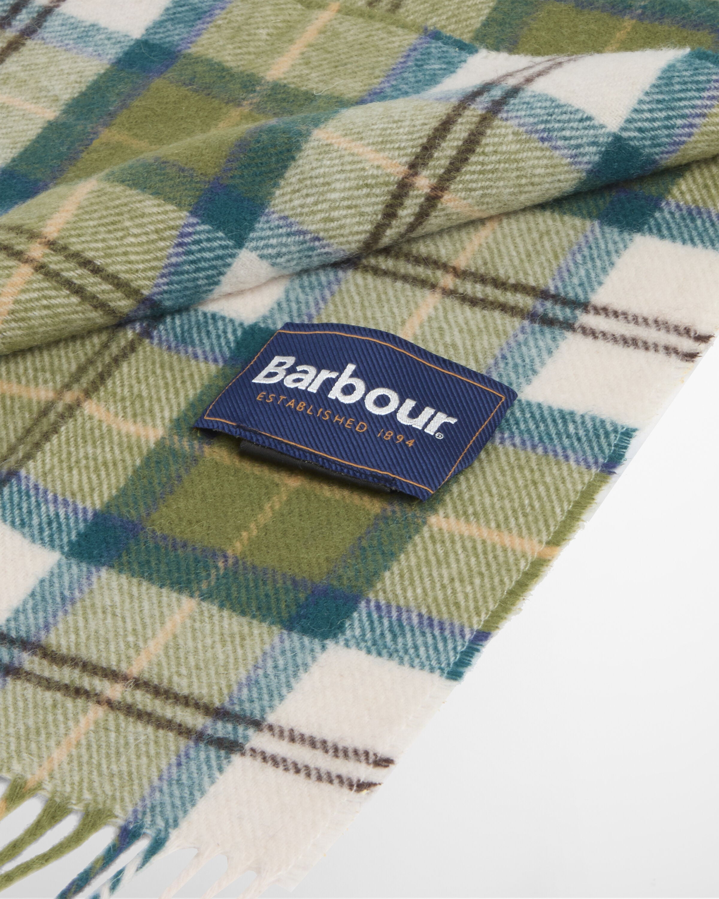 Tartan Lambswool Scarf Ancient