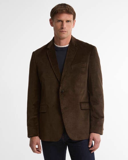 Brosnan Cord Blazer Brown