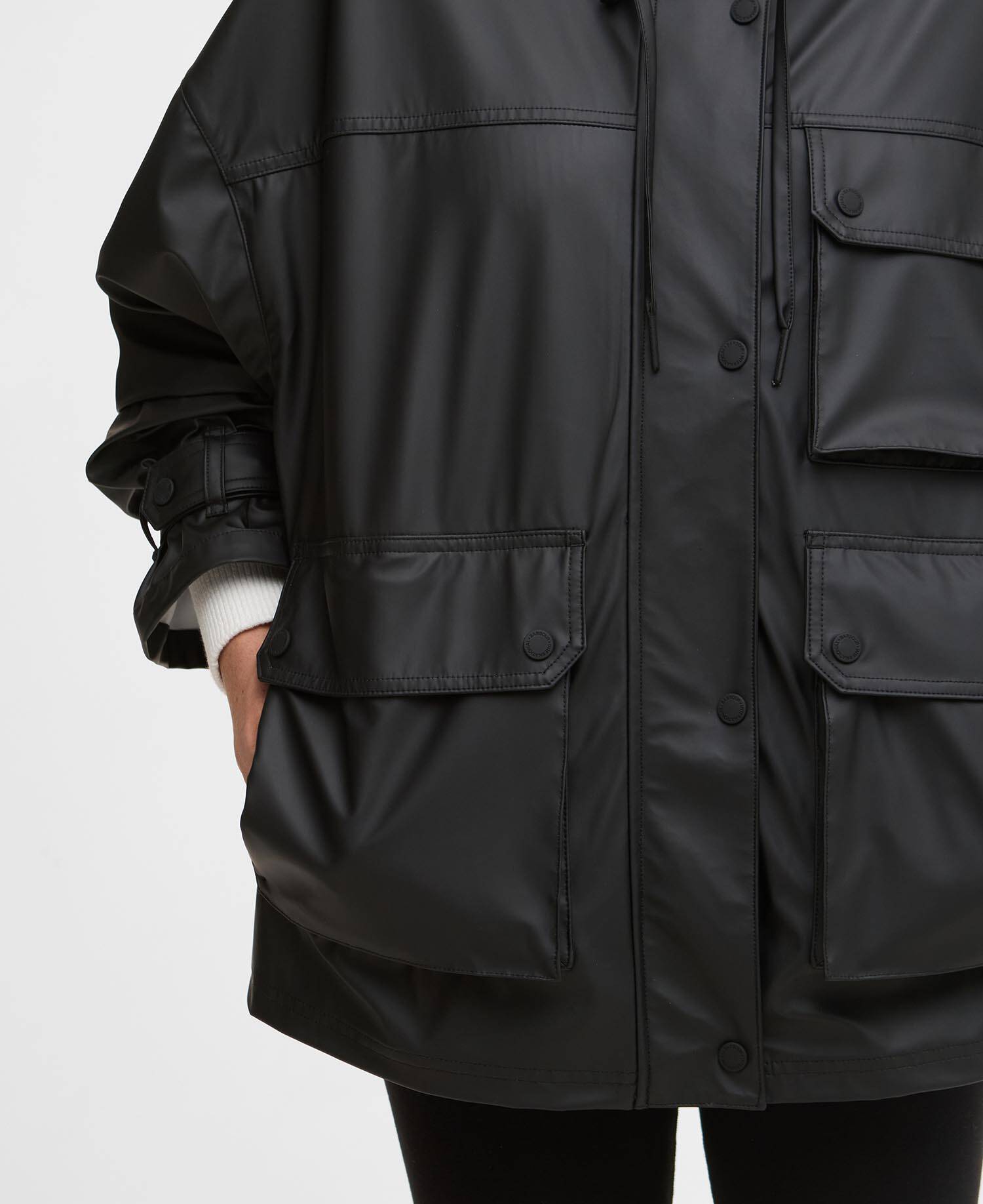 Jacke Tika Showerproof Black image number 5