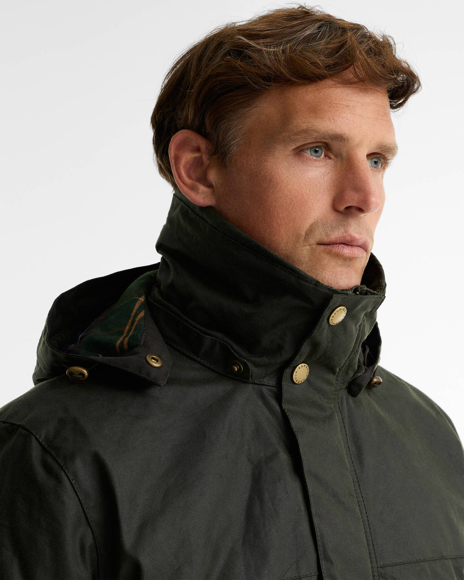 Bleaberry Waxed Jacket Fern image number 3