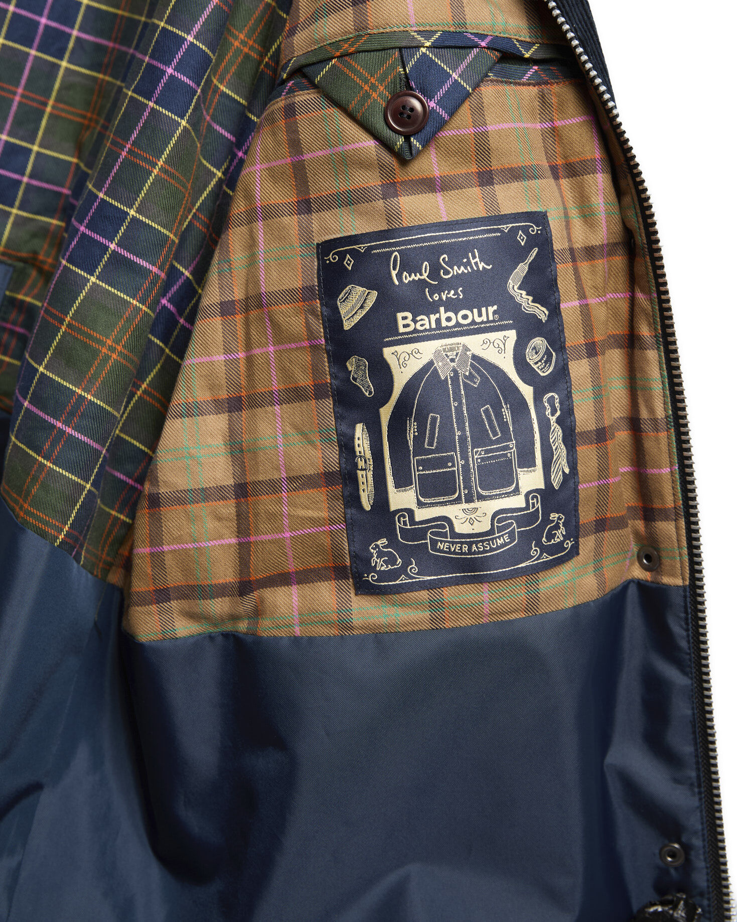 Buy Paul Smith Loves Barbour Women's Cord Beaufort Casual Jacket