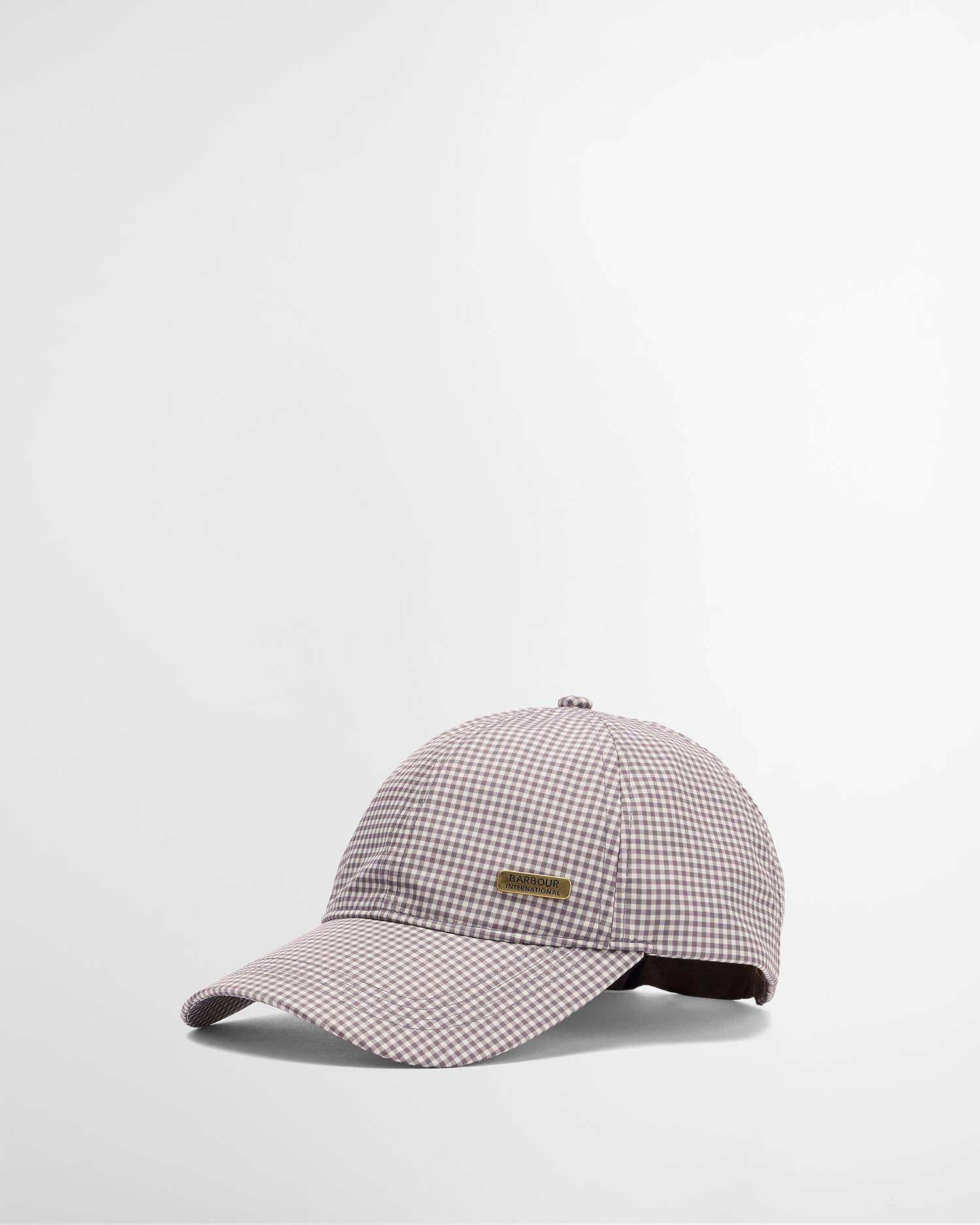 Branton Gingham Cap Truffle Gingham image number 0