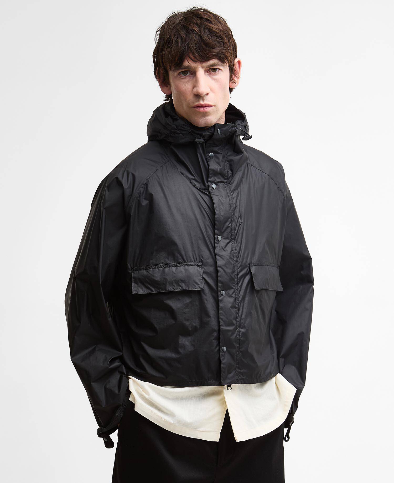 Barbour x Kaptain Sunshine Endurance Casual Jacket Dark Indigo image number 5