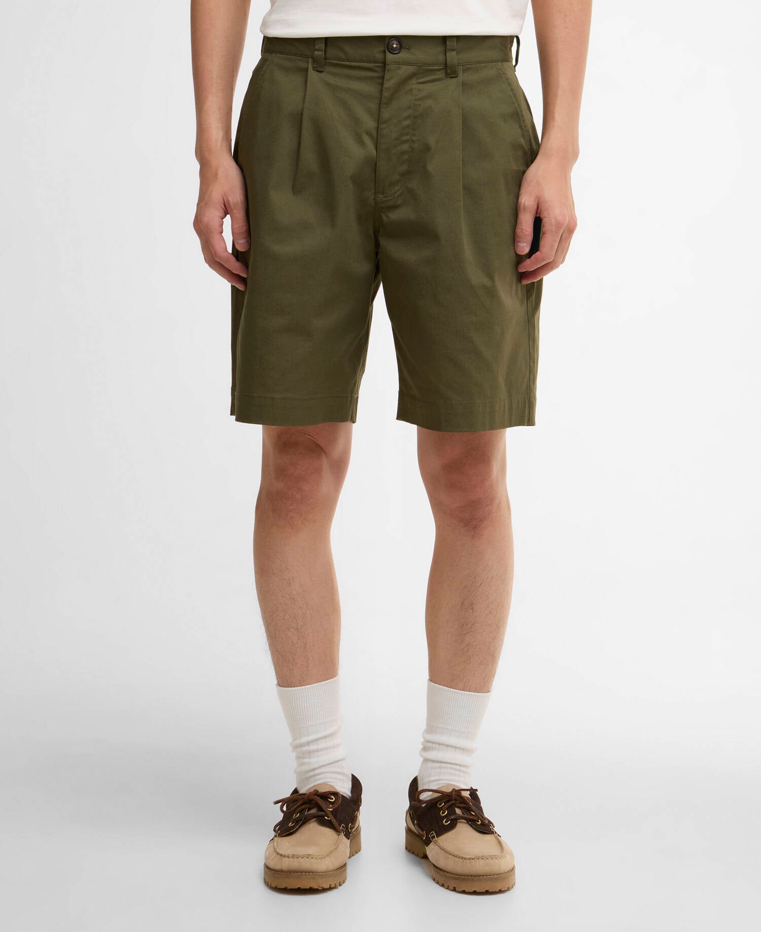 Shorts Mordey Chino Mid Olive image number 1