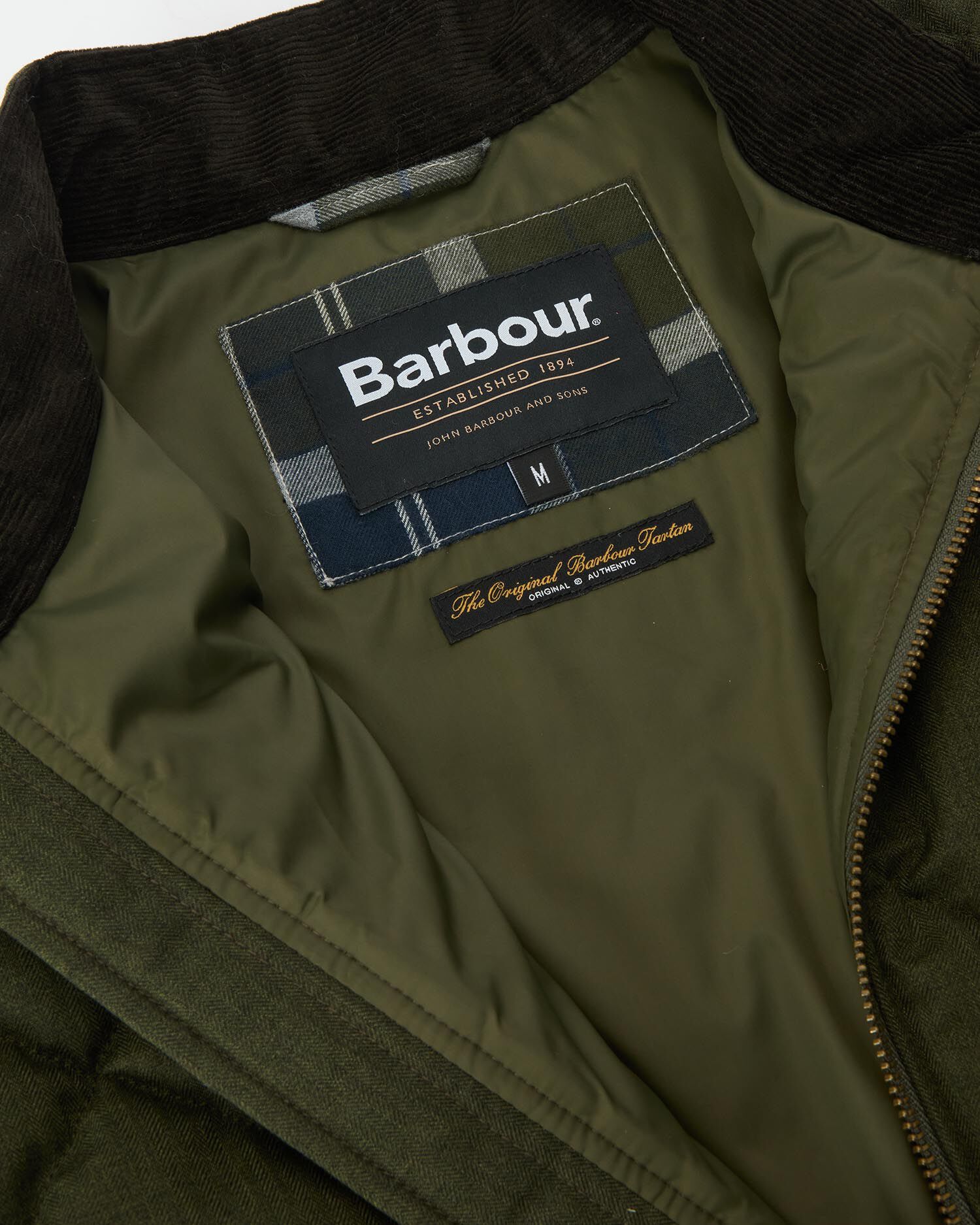 Steppjacke City Harrington Olive