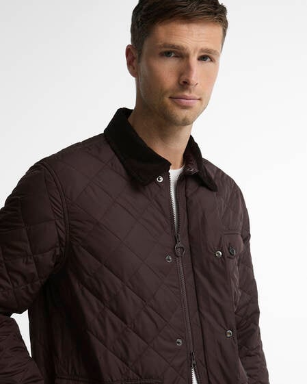 Steppjacke Hornby Black Oak
