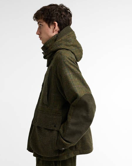 Barbour x Norbit Wool Jacket Olive