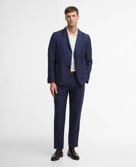 Blazer in misto lino Willowtree Navy