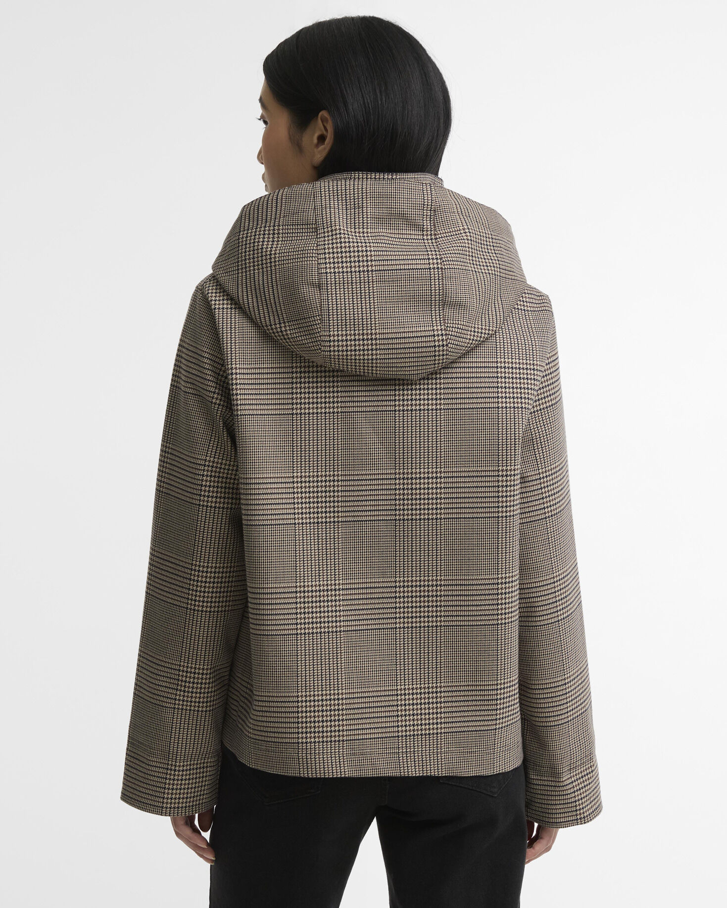 Connie Showerproof Jacket Prince Of Wales Check