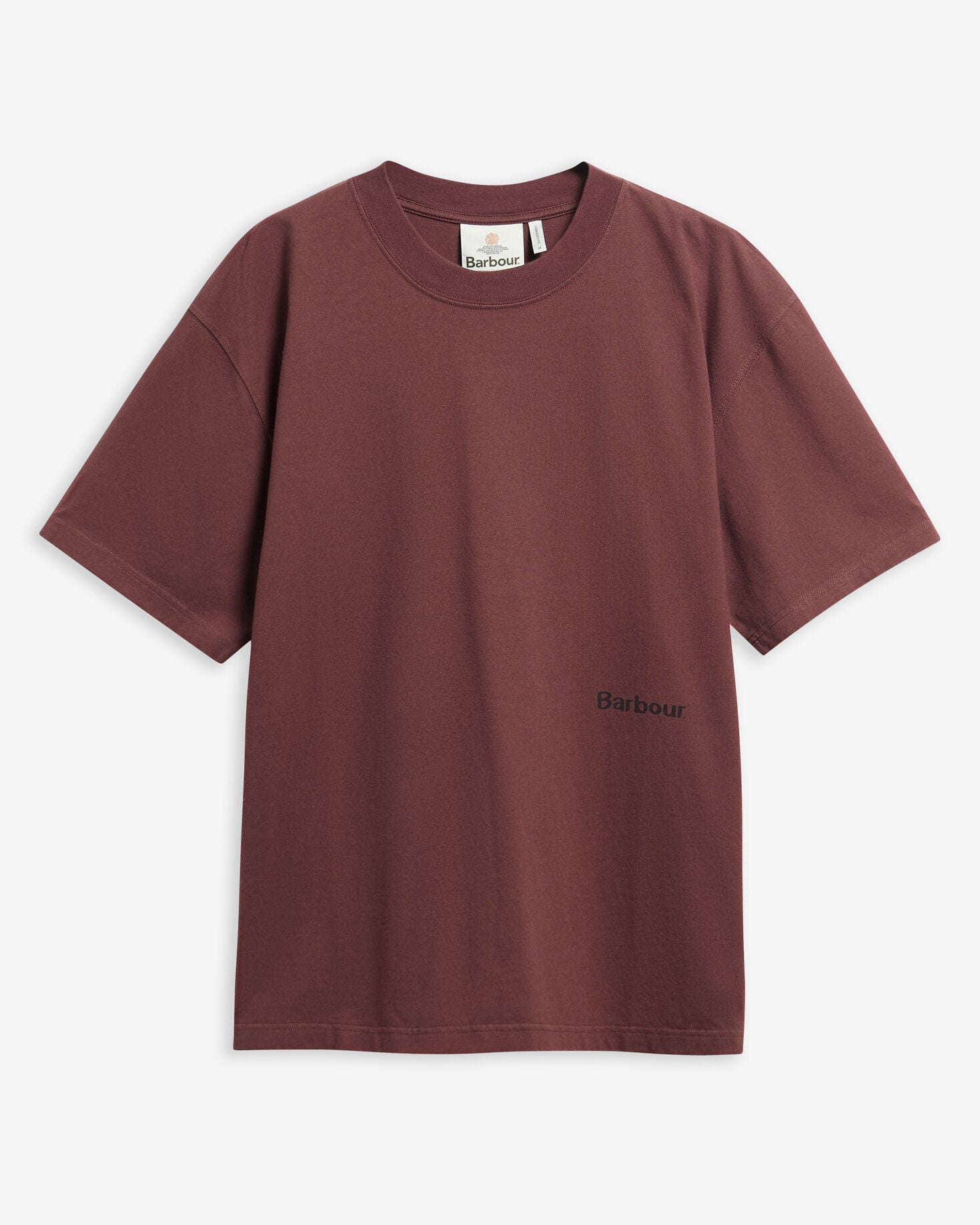 Ursula Graphic Oversized T-Shirt Chestnut