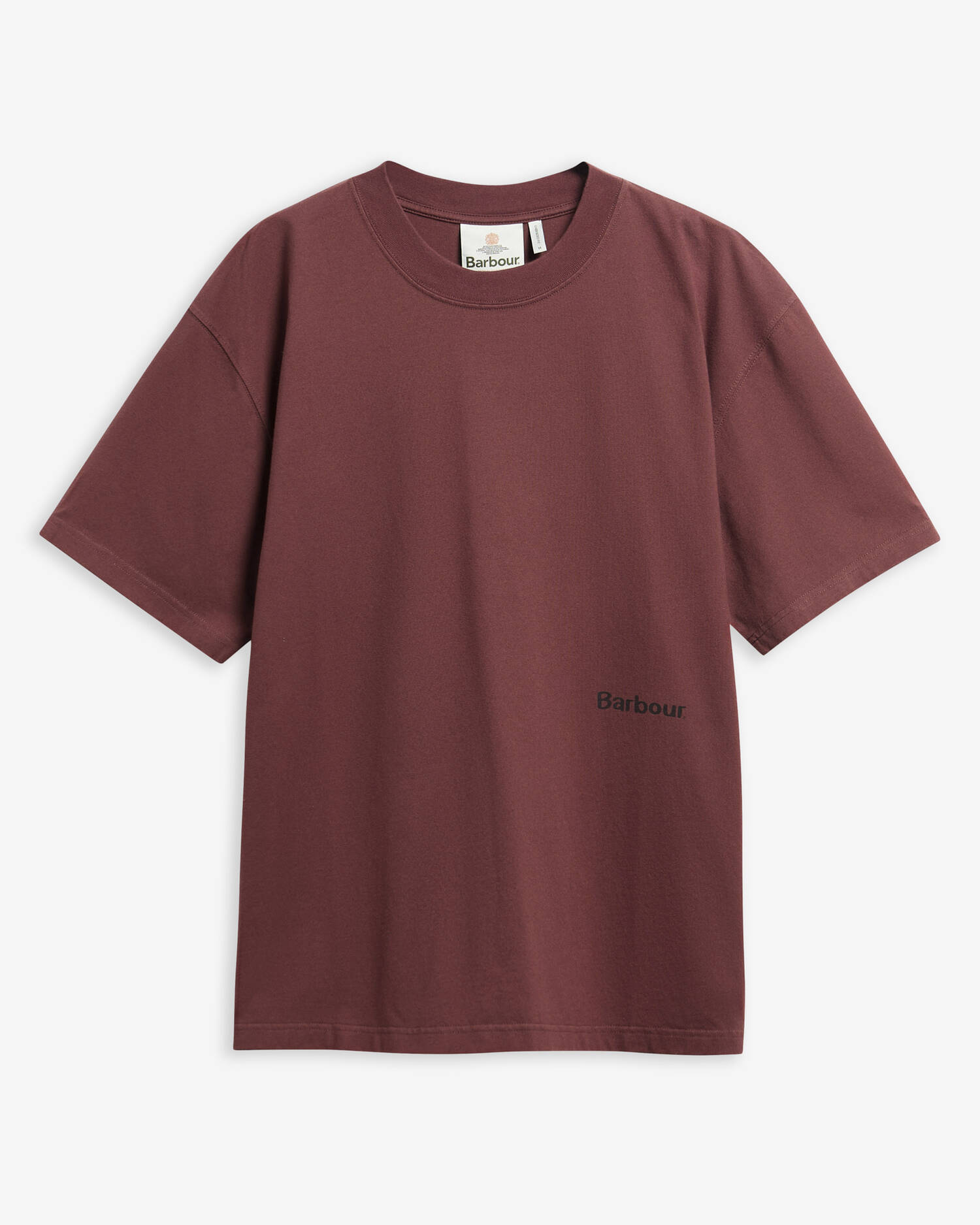 Ursula Graphic Oversized T-Shirt Chestnut image number 4