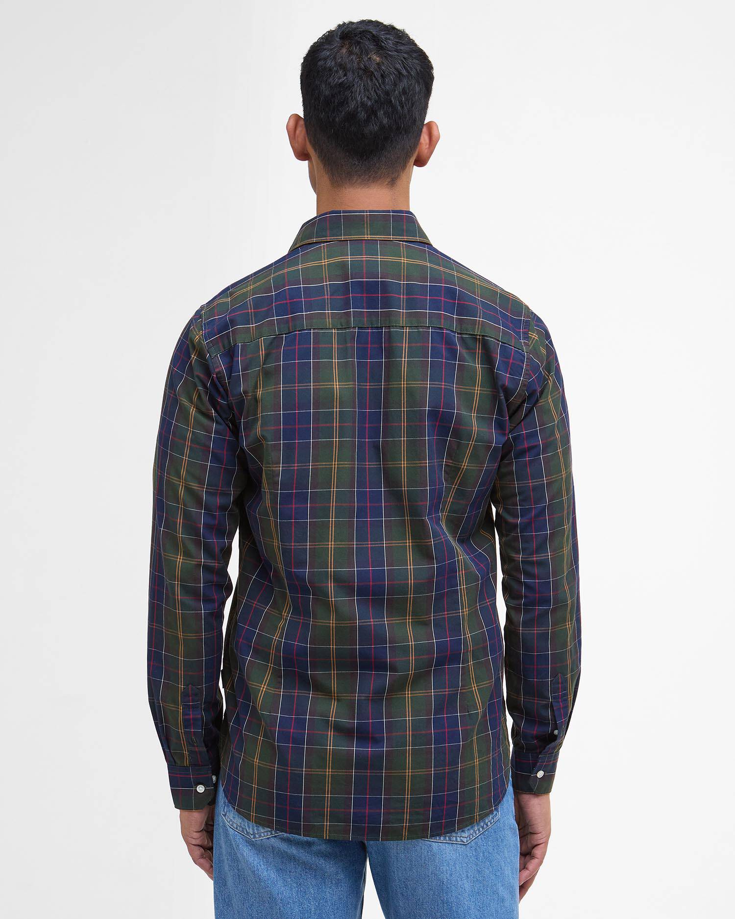 Kenton Tailored Long-Sleeved Shirt Classic Tartan image number 2