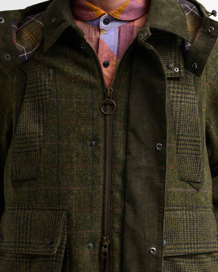 Barbour x Norbit Wool Jacket Olive