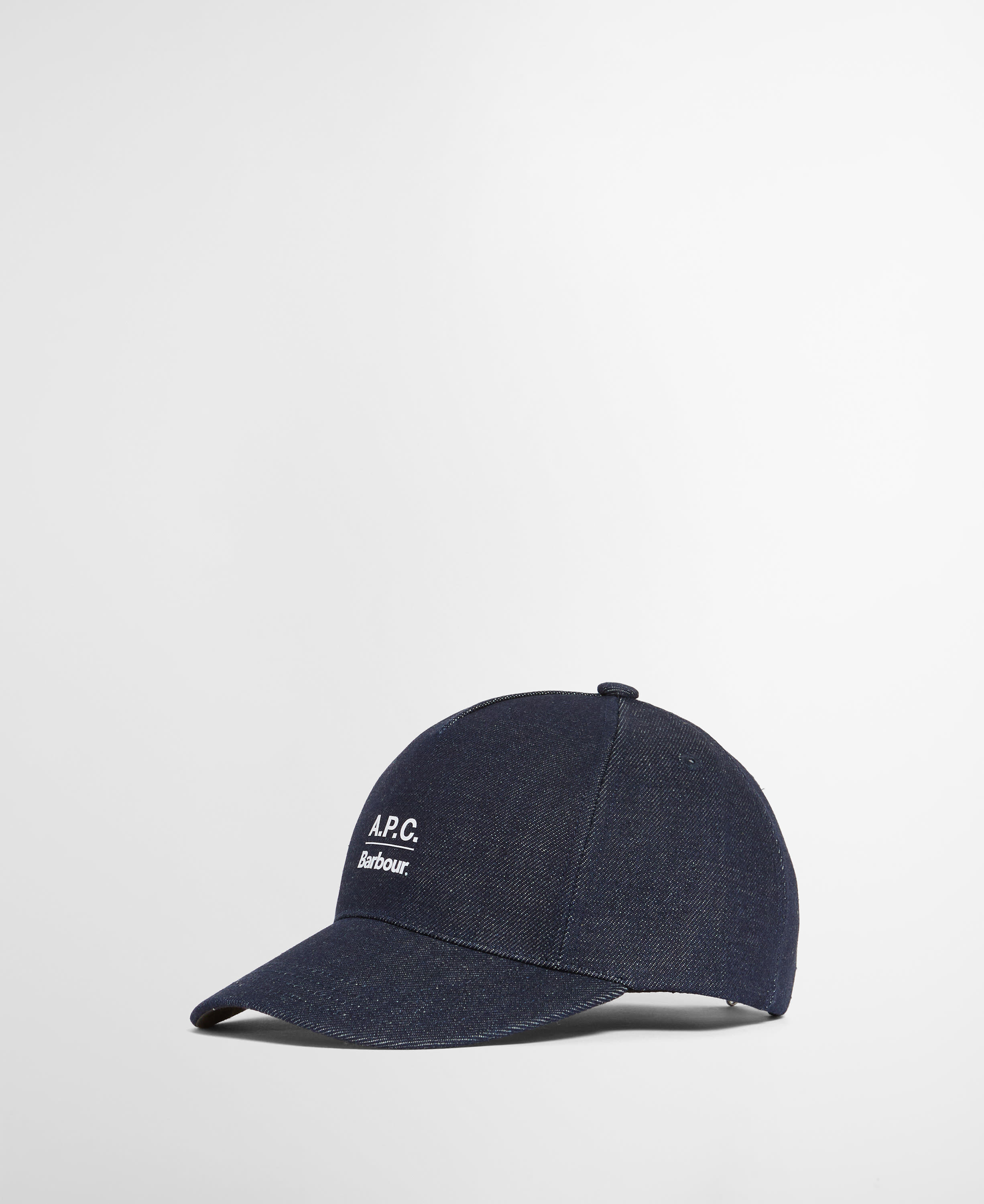 Cappellino in denim Barbour x A.P.C. Denim