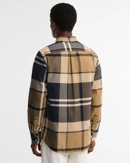 Iceloch Tailored Long-Sleeved Shirt Birchwood Dress Tartan