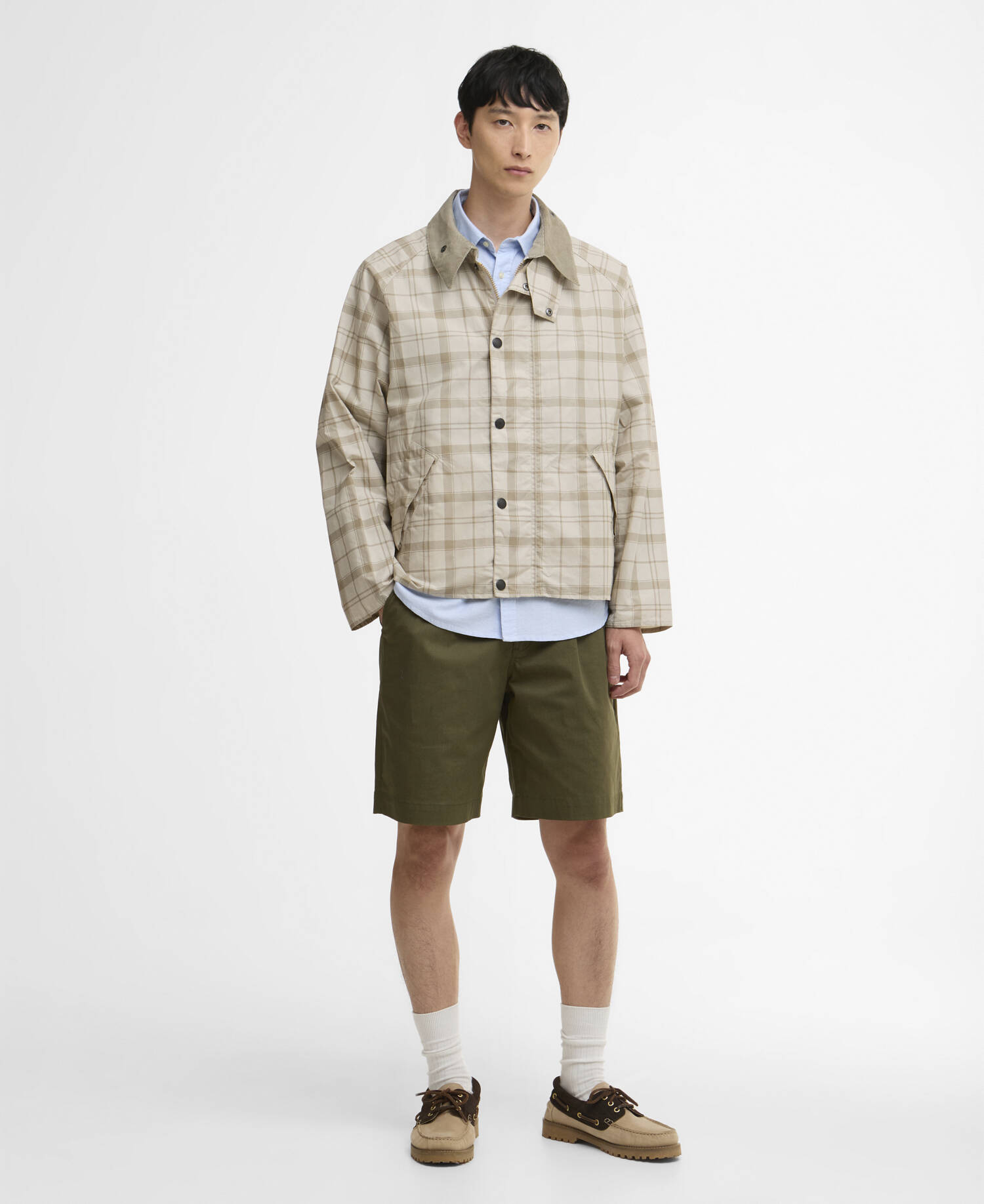 Transport Tartan Casual Jacket Mist Tartan Print image number 1
