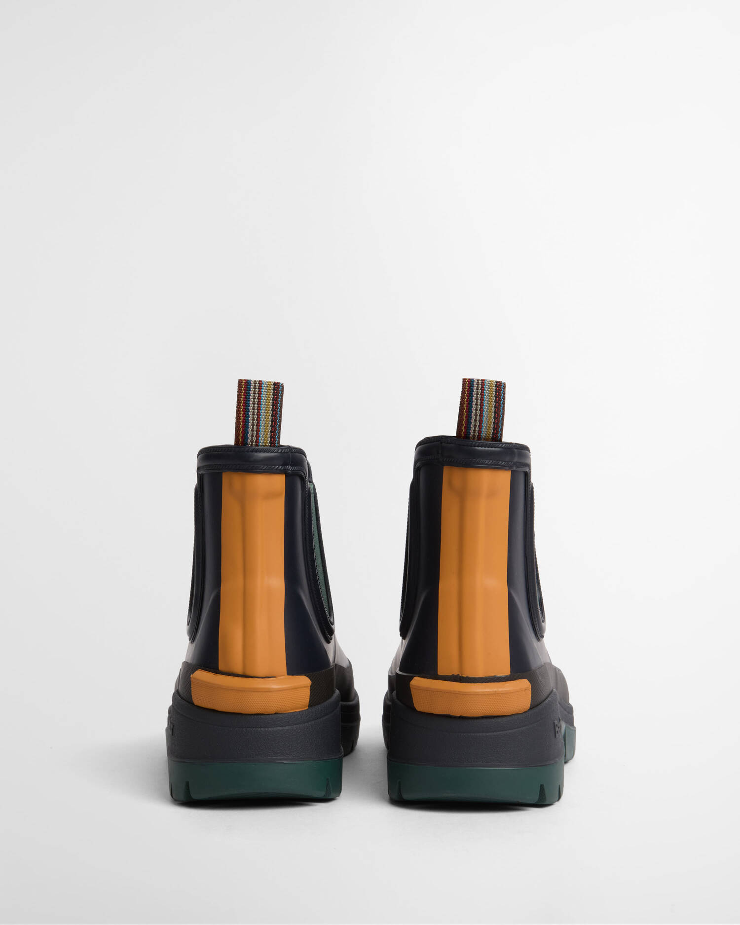 Paul Smith Loves Barbour Damen Gummistiefel Chelsea Navy image number 1