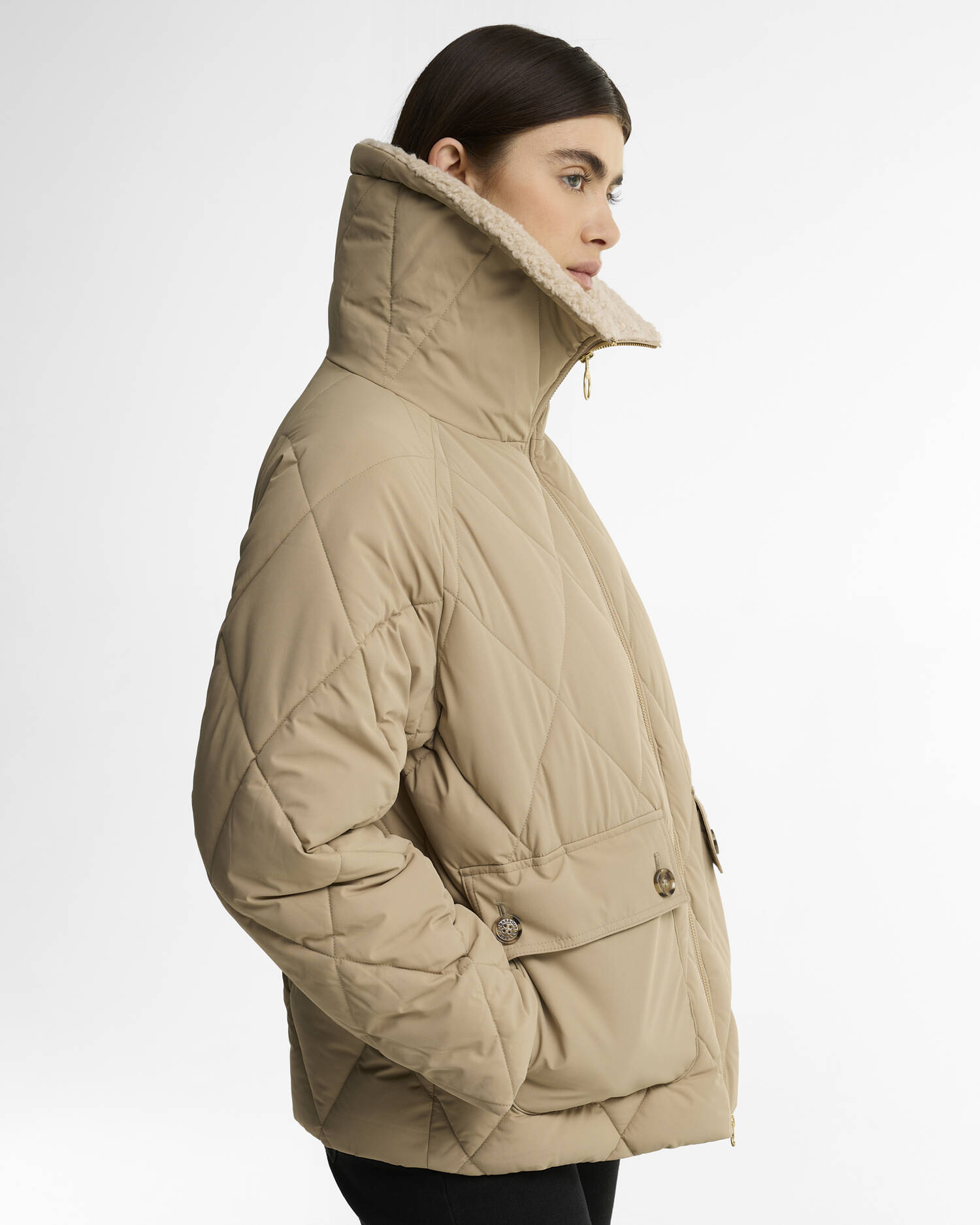 Piumino Eva Lt Trench/Birchwood Dress image number 4