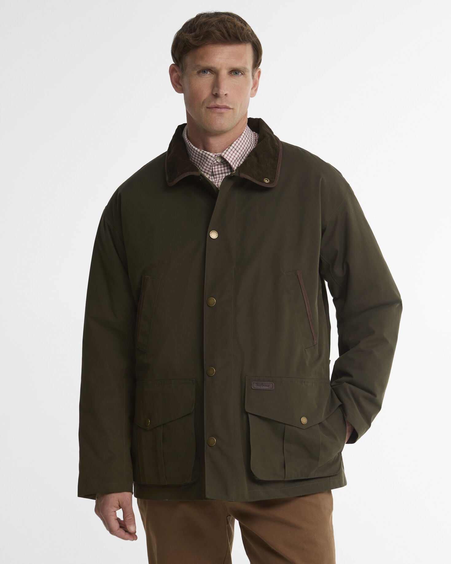 Barbour Jacke Bromfield Waterproof Dark Olive