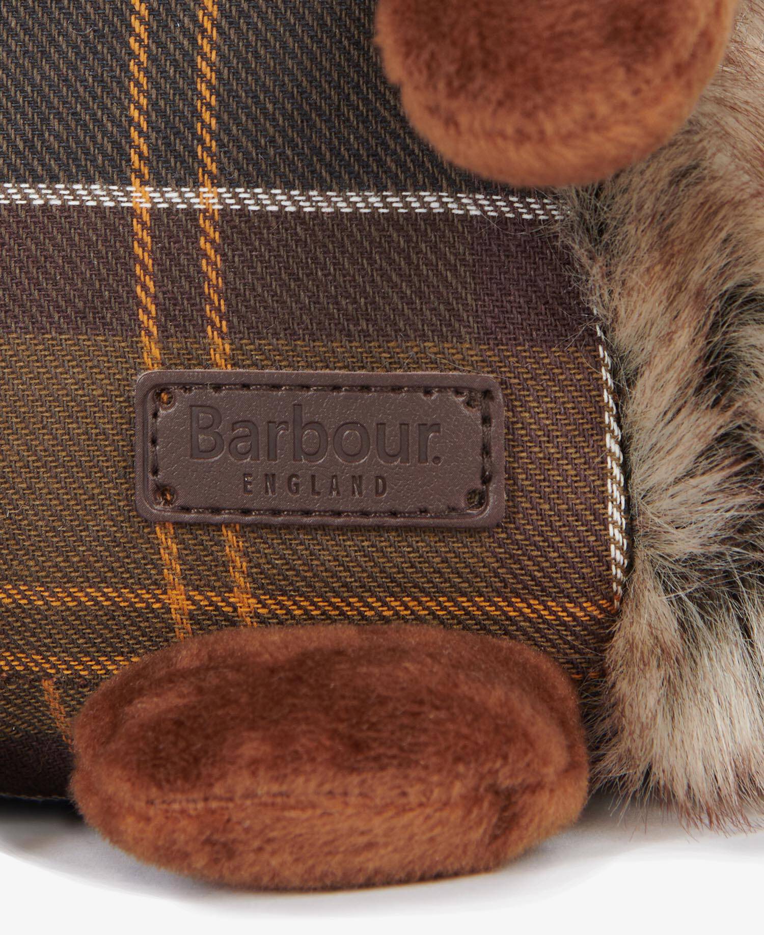 Dog Hedgehog Toy Brown-Tartan image number 4