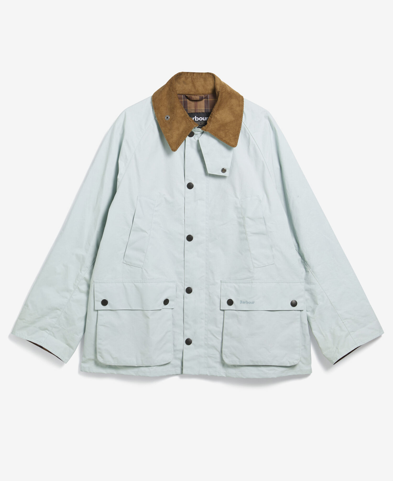 Freizeitjacke Oversized Bedale Ice Blue