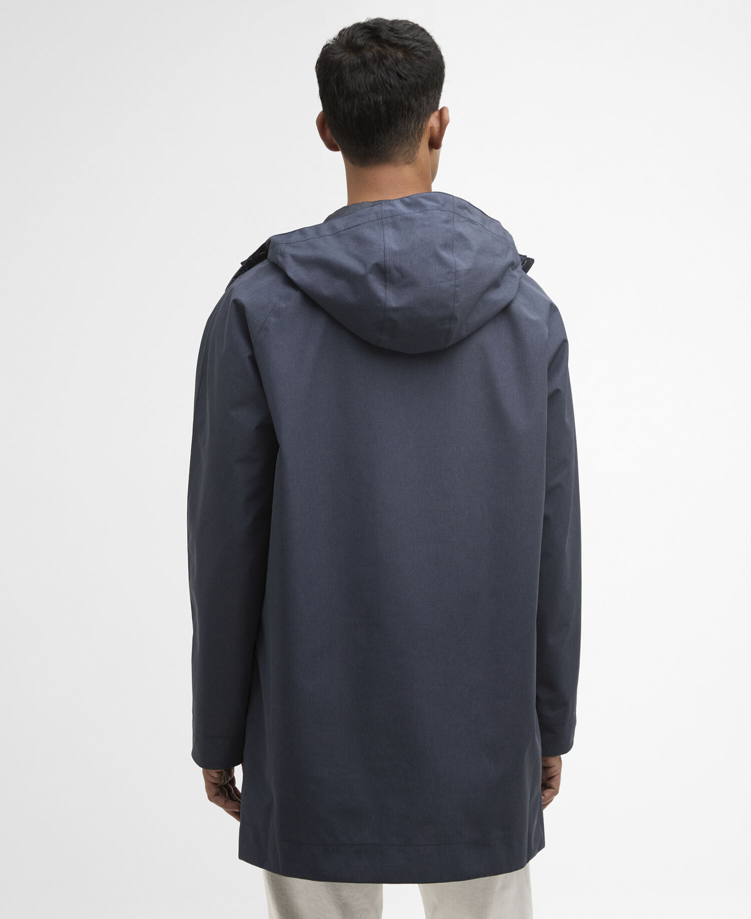 Rokig Hooded Waterproof Mac Dark Navy