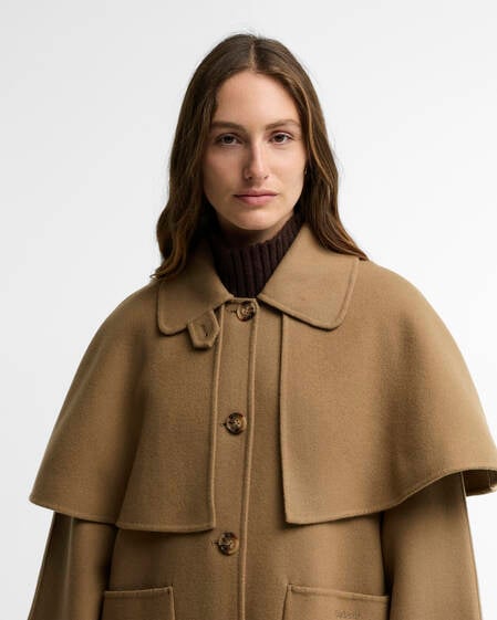 Aggy Wool Coat Warm Trench