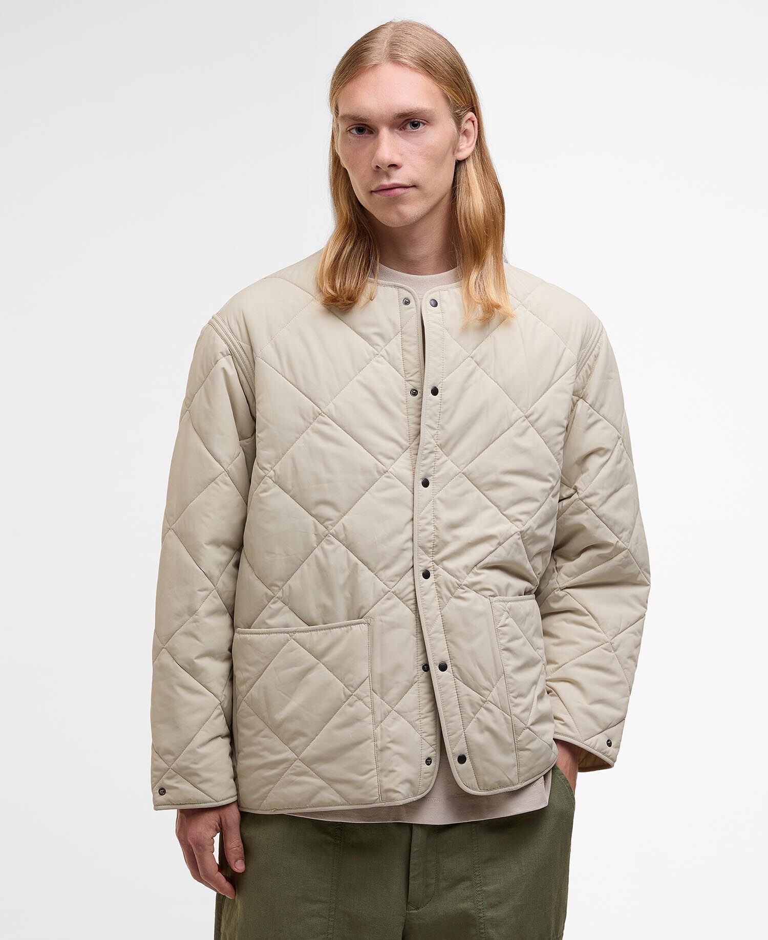Barbour x Kaptain Sunshine Quilted Liner Clay