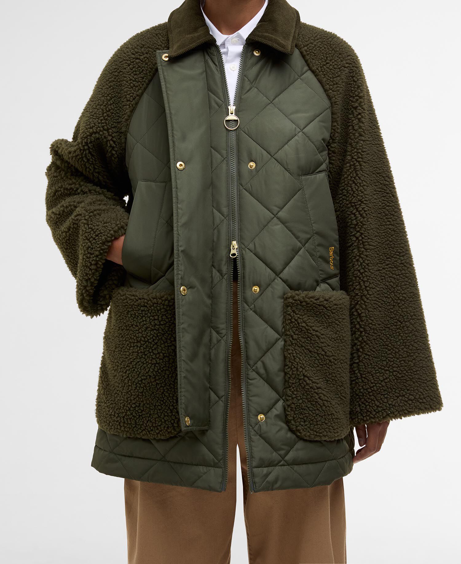 Giacca trapuntata Barden Olive/Ancient