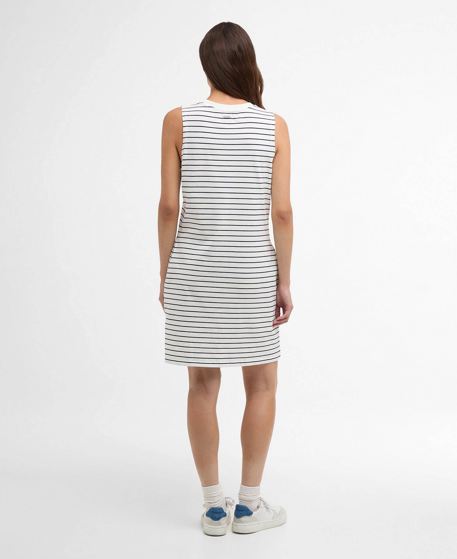Mini abito con motivo a righe Hartland Cloud/Navy Stripe image number 2