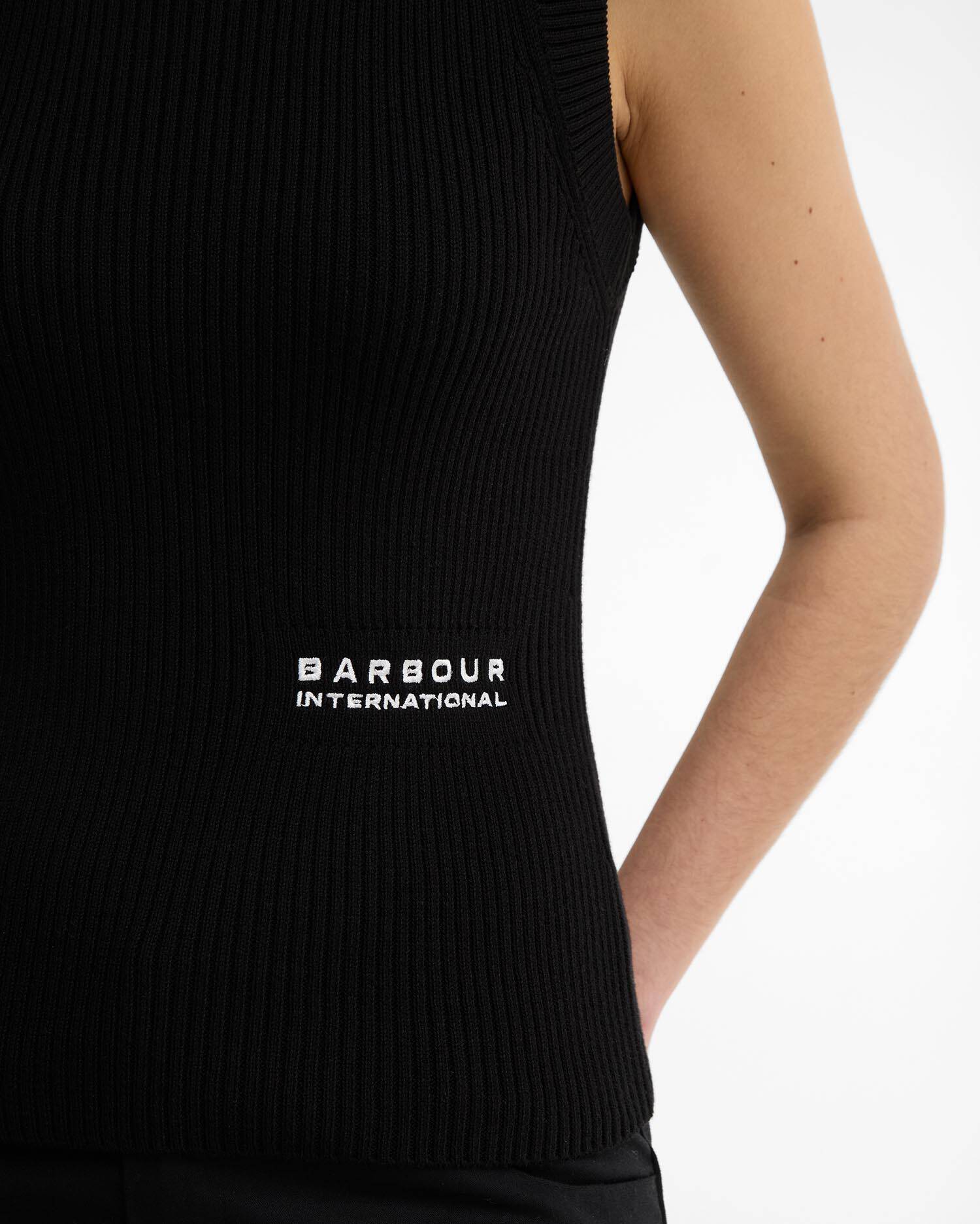 Gilet in maglia Nova Black image number 4