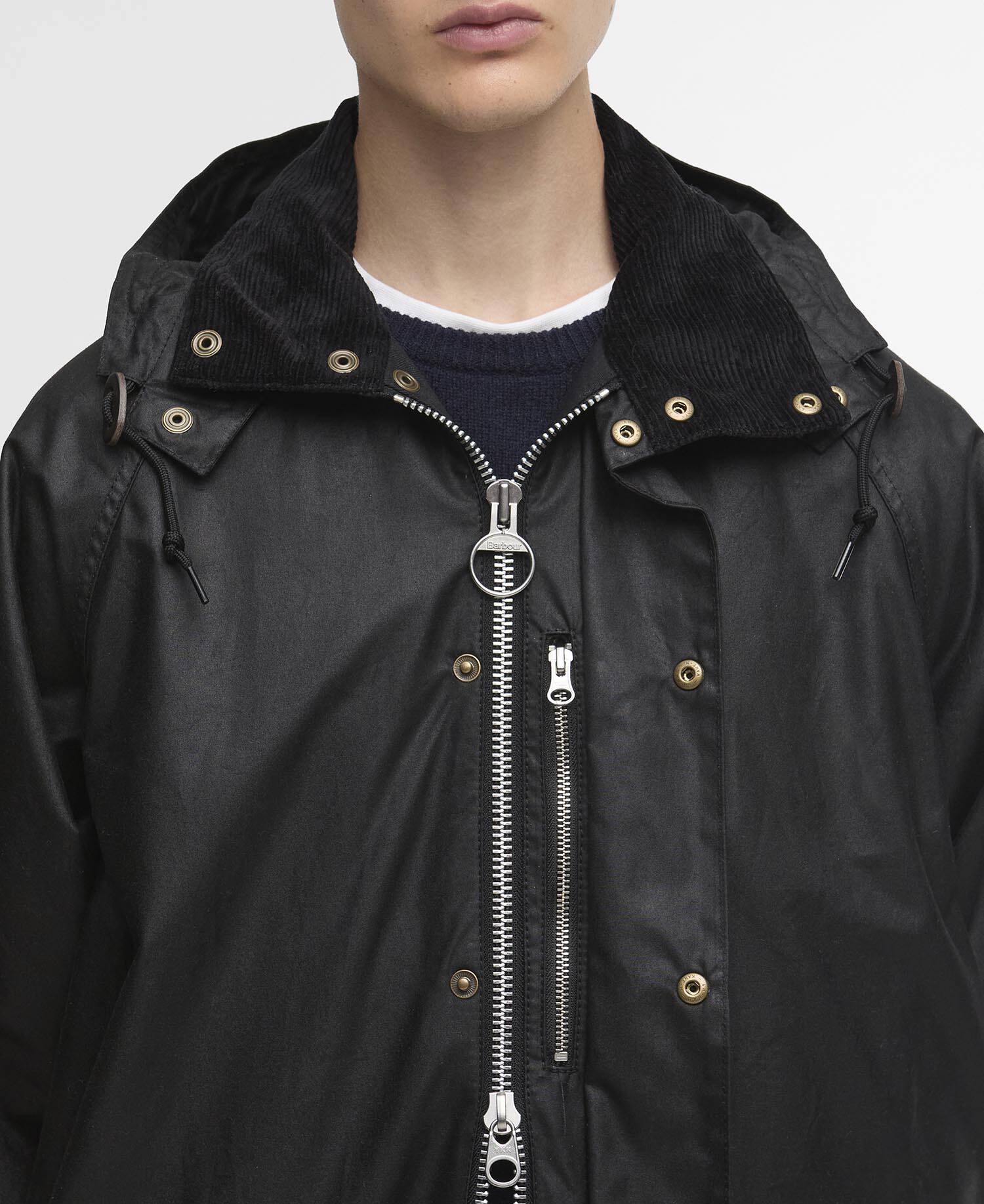Parka cerato Barbour x Margaret Howell Black image number 4