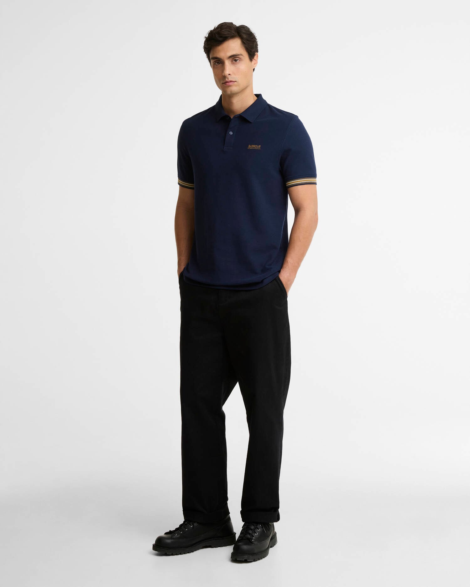 Horseferry Polo Shirt Navy Blazer image number 1