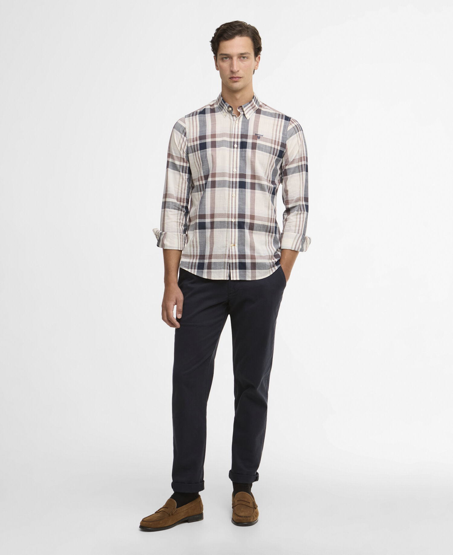 Kidd Tailored Long-Sleeved Shirt Whisper White